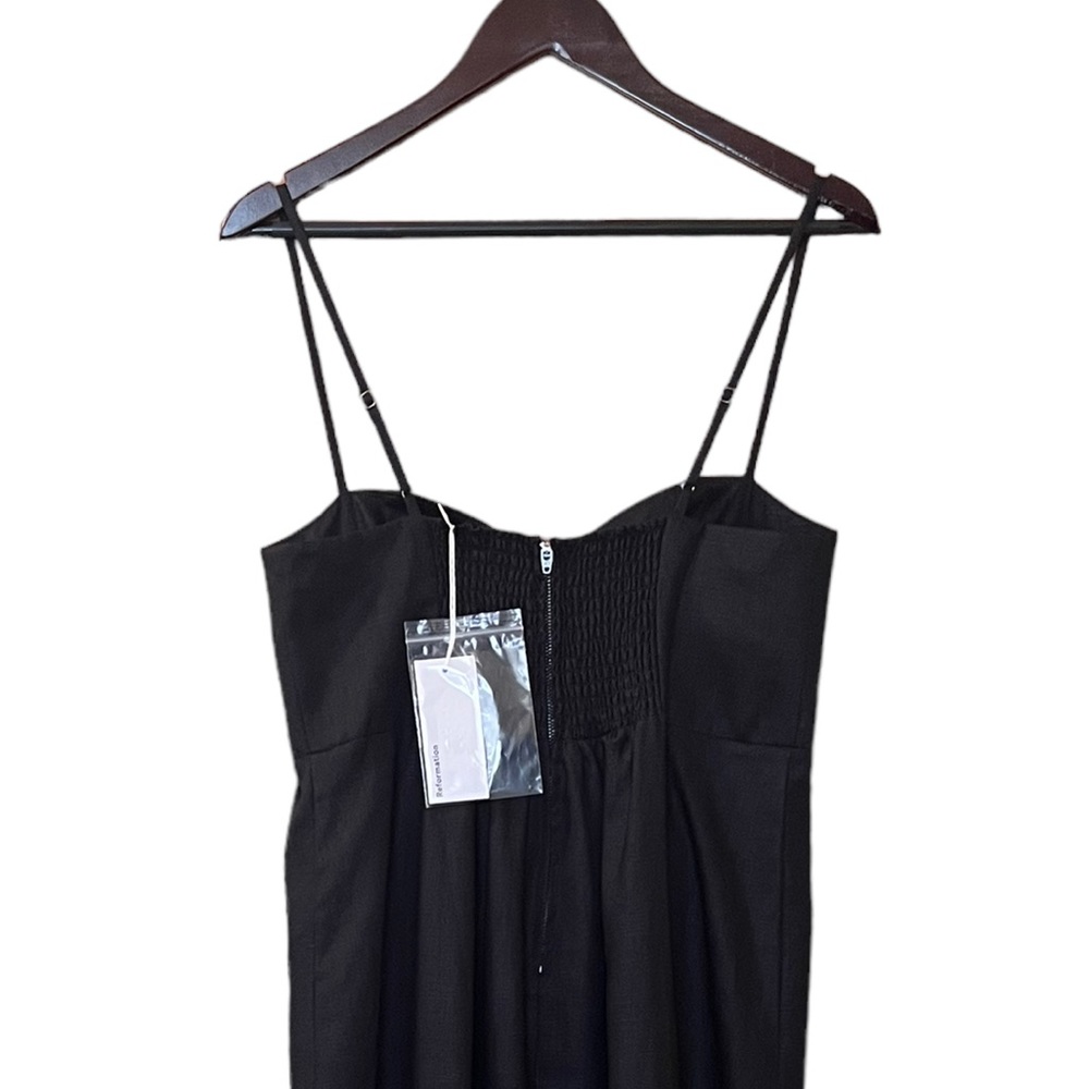 Reformation Zander Linen Midi Dress Sz  10 - Picture 6 of 14